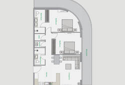 2 beroom apartment